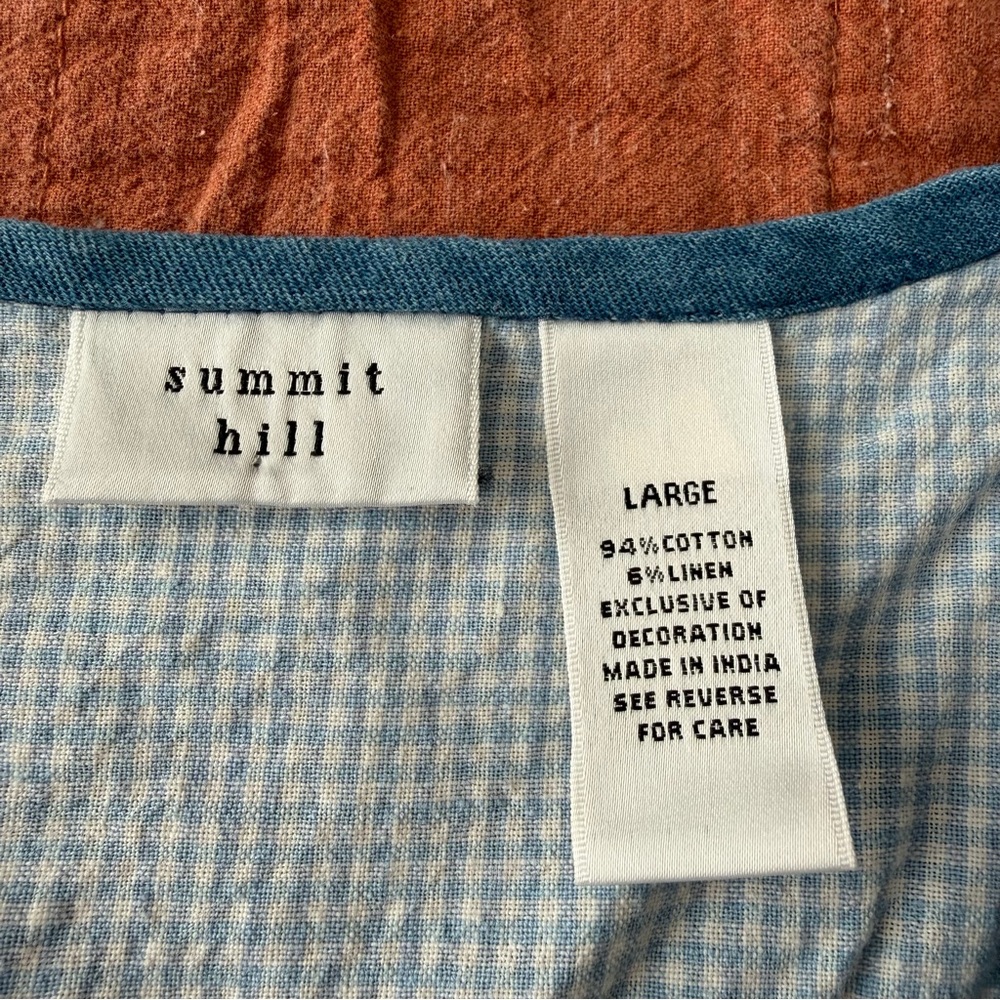 Vintage Summit Hill Patchwork Quilted Floral Vest… - image 2